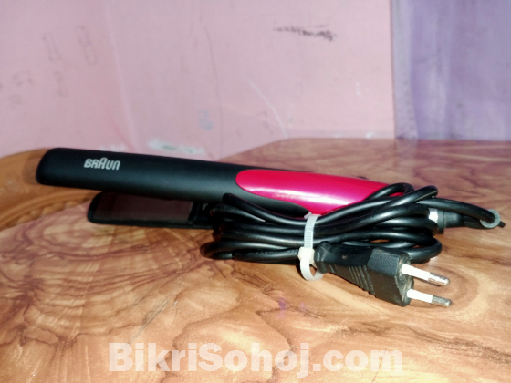 Braun hair straightener